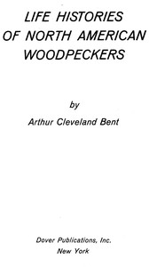 Cover of Life histories of North American...