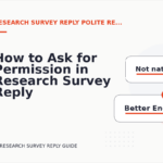 How to Ask for Permission in Research Survey Reply English
